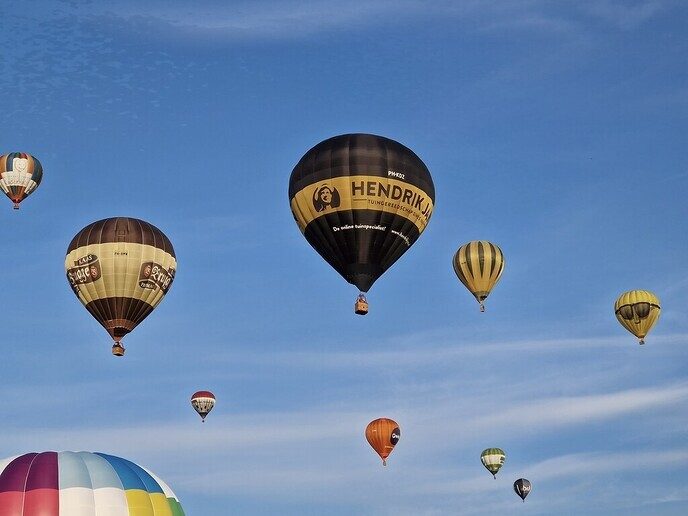 Recordaantal Kanjers mee omhoog tijdens Balloonfair