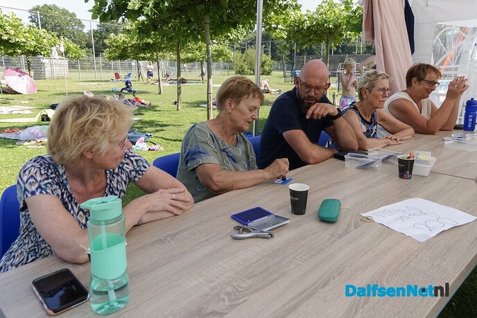 Zwem4Daagse openluchtzwembad Gerner dag twee - Foto: Paul Scholten