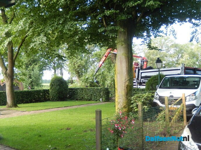 Brandweer met normale urgentie naar stormschade - Foto: Willy