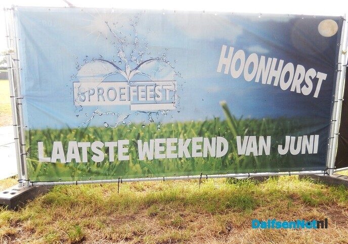 Sproeifeest Hoonhorst is weer aanstaande - Foto: Willy