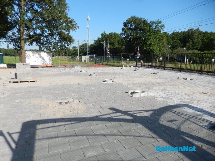 Uitbreiding fietsenstalling station schiet lekker op - Foto: Willy