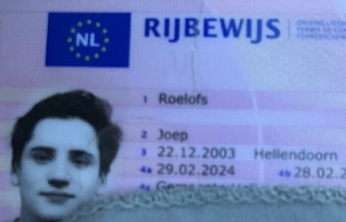 Rijbewijs gevonden - Foto: Ingezonden foto