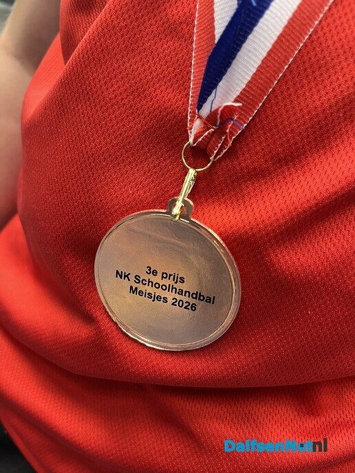 Meiden De Polhaar 3e plaats op NK Schoolhandbal - Foto: Ingezonden foto
