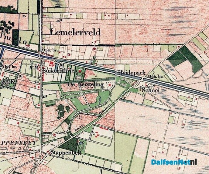 Tegel gelicht over het DNA van Dalfsen - Foto: Ingezonden foto