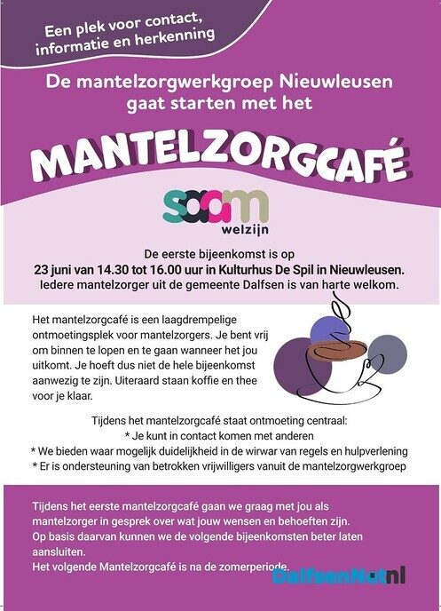 Mantelzorgcafé 23 juni