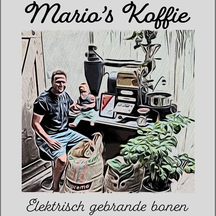 De enige echte Dalfser koffiebrander staat ook weer op de Vilstermarkt