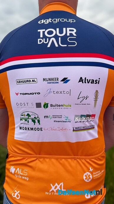 ALS Team Nieuwleusen voor de 10e keer deel aan de Tour du ALS