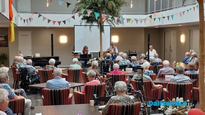 Tiz-Nix zorgde voor een vrolijke noot - Foto: Ingezonden foto