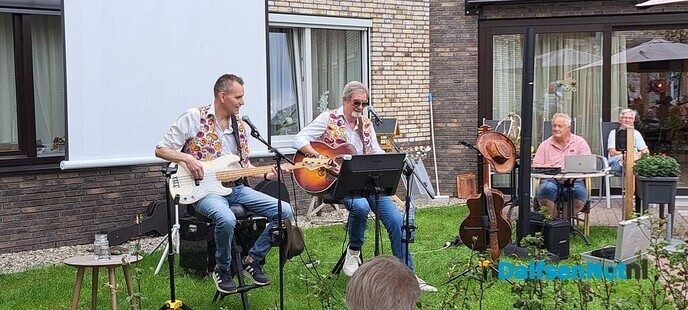 Tiz-Nix zorgde voor een vrolijke noot - Foto: Ingezonden foto