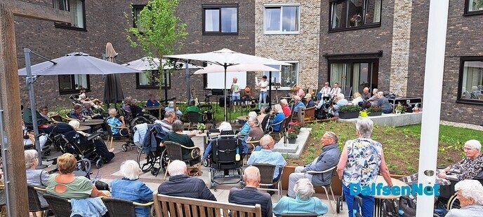 Tiz-Nix zorgde voor een vrolijke noot - Foto: Ingezonden foto