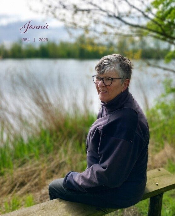 Overlijdensbericht Jannie van den Berg-Compagner