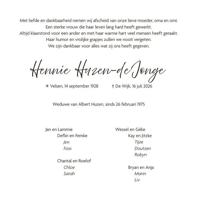 Familieberichten