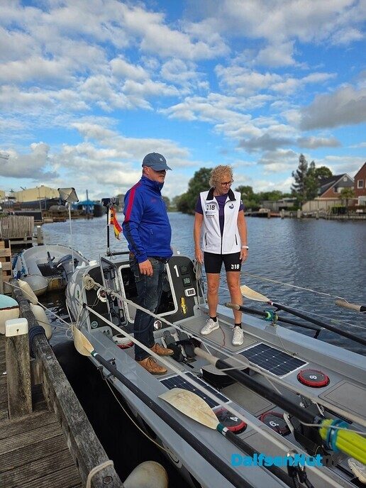 Twee burgemeesters stappen aan boord bij Grannies on Waves - Foto: Ingezonden foto