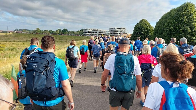 Foto’s 1e dag 4 daagse Nijmegen - Foto: Ingezonden foto