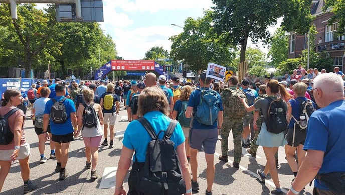 Foto’s 1e dag 4 daagse Nijmegen - Foto: Ingezonden foto