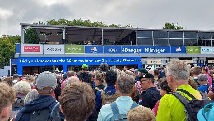 Loopnieuws uit Nijmegen: dag 2 - Foto: Ingezonden foto