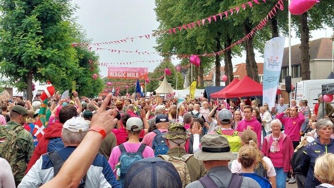 Loopnieuws uit Nijmegen: dag 2 - Foto: Ingezonden foto
