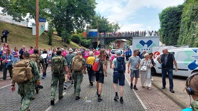 Loopnieuws uit Nijmegen: dag 2 - Foto: Ingezonden foto
