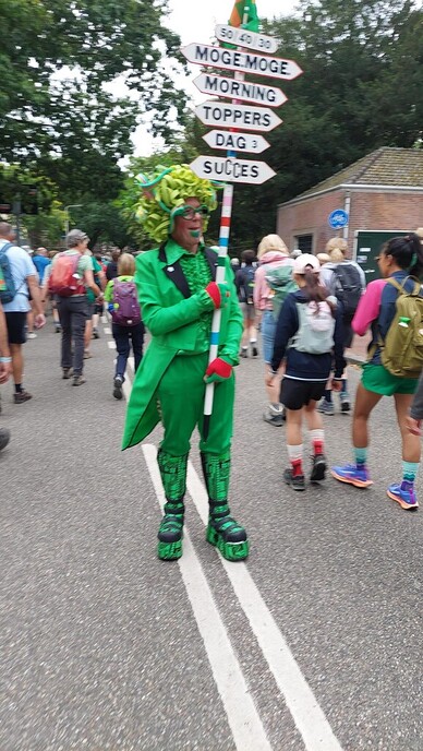 Evert Jan Pasman liep vandaag in Groesbeek: en al die anderen ook - Foto: Evert Jan Pasman