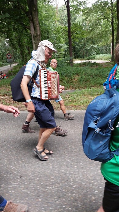 Evert Jan Pasman liep vandaag in Groesbeek: en al die anderen ook - Foto: Evert Jan Pasman