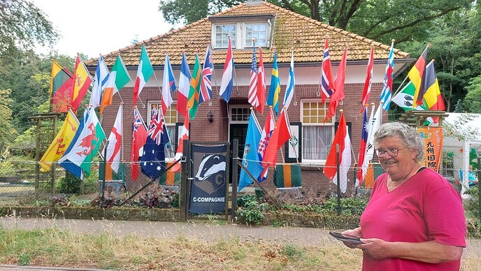 Evert Jan Pasman liep vandaag in Groesbeek: en al die anderen ook - Foto: Evert Jan Pasman