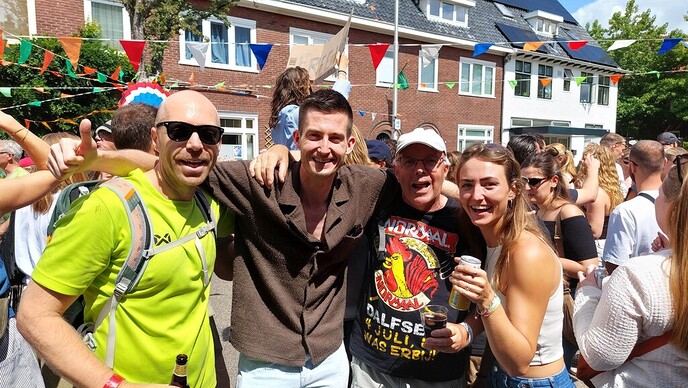 Evert Jan Pasman liep vandaag in Groesbeek: en al die anderen ook - Foto: Evert Jan Pasman