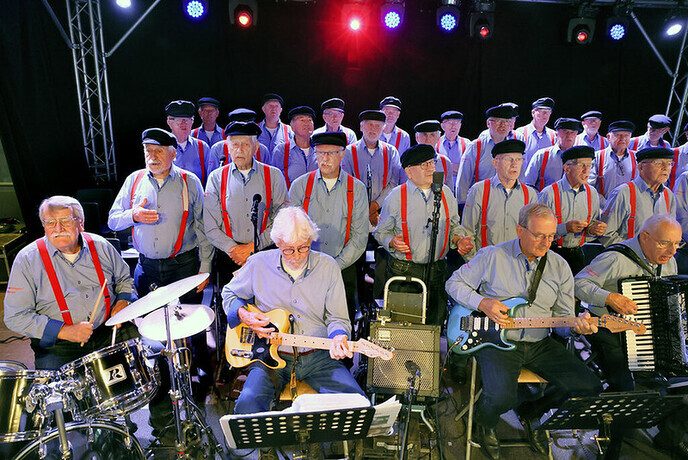 Tentviering in samenwerking met de Stuwzangers - Foto: Hans Heerink