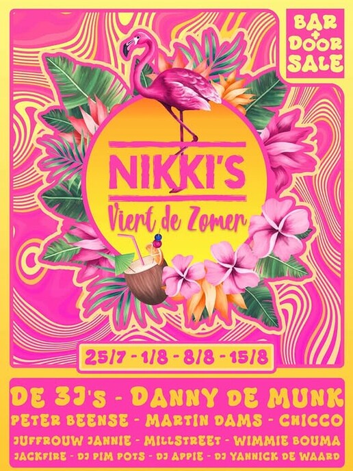 Zomer vol muziek en gezelligheid bij Nikki’s Viert De Zomer