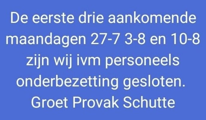 Provak Schutte bericht