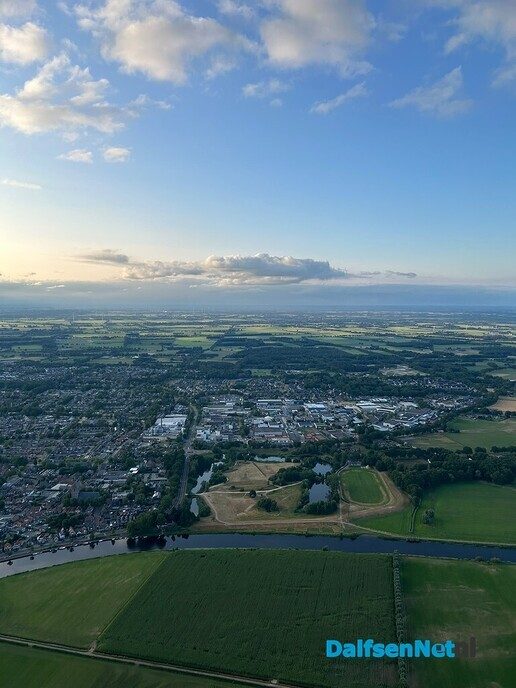 Luchtballonvaart als Bingoprijs stijgt op in Dalfsen - Foto: Ingezonden foto