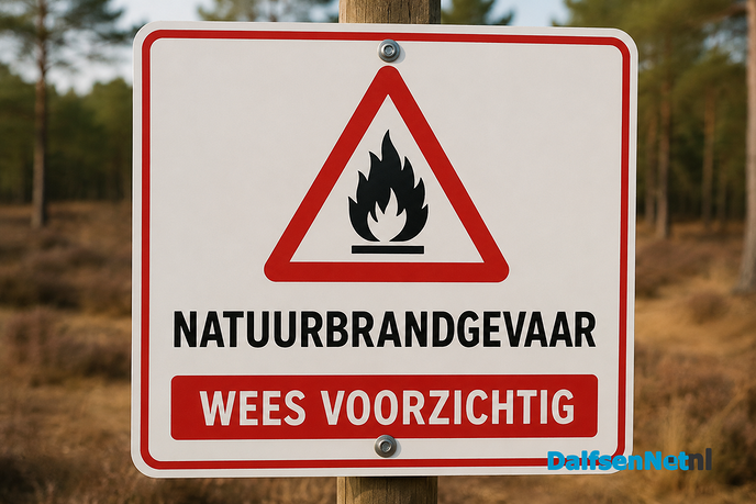 Natuurbrandgevaar neemt toe: meerdere bermbranden in de regio