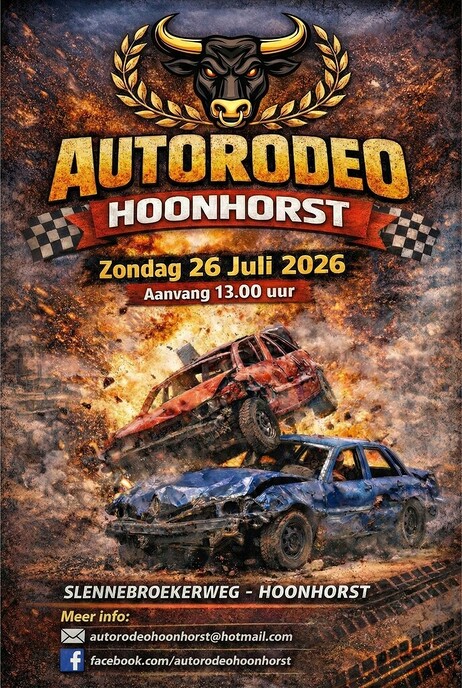 Autorodeo in Hoonhorst - Foto: Ingezonden foto