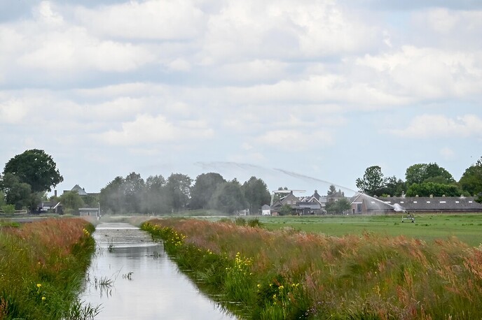 Vanaf 18.00 uur onttrekkingsverbod oppervlaktewater