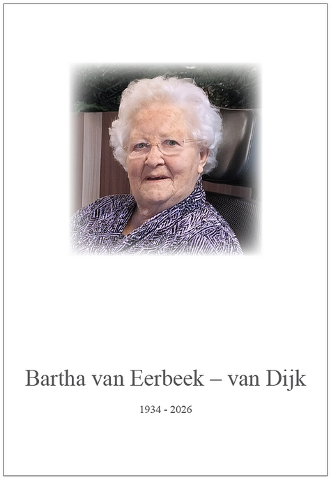 Bartha van Eerbeek - van Dijk