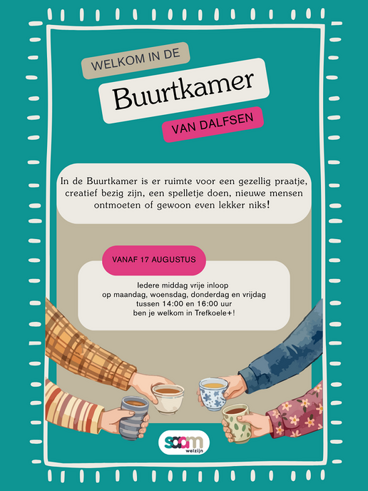 Vrijwilliger buurtkamer Dalfsen