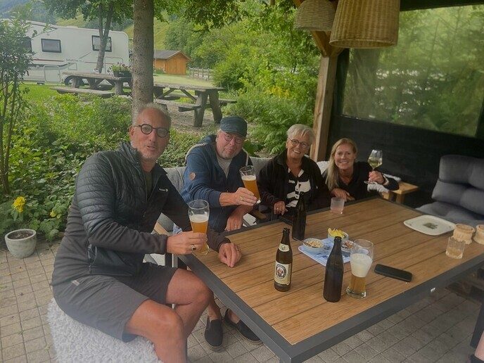 Campinghouders ontmoeten campinghouders