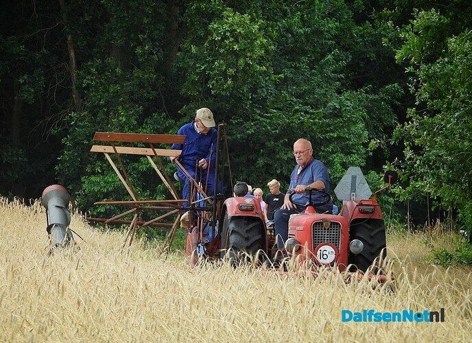 Roggemaaien aan de Schotweg (deel 1) - Foto: Femmie Smink