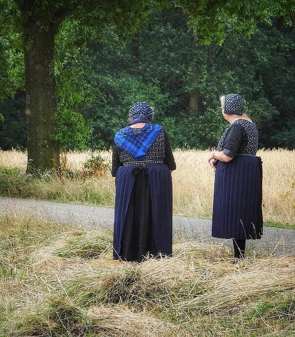 Pannenkoeken eten bij het roggemaaien (Deel 2) - Foto: Femmie Smink