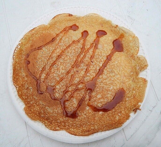 Pannenkoeken eten bij het roggemaaien (Deel 2) - Foto: Femmie Smink