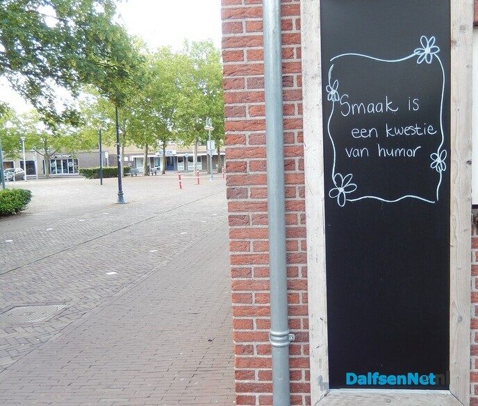 Nieuwe spreuk - Foto: Willy
