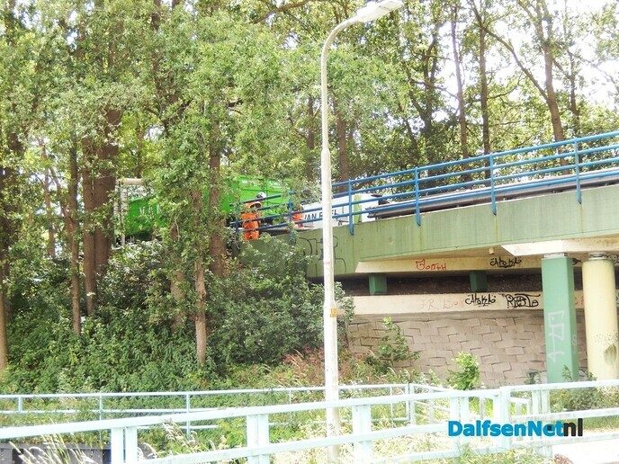 N35 nog afgesloten, zeker tot maandagochtend 08.00 uur - Foto: Willy