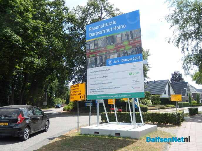 Herinrichting Dorpsstraat en Zwolseweg in Heino - Foto: Willy
