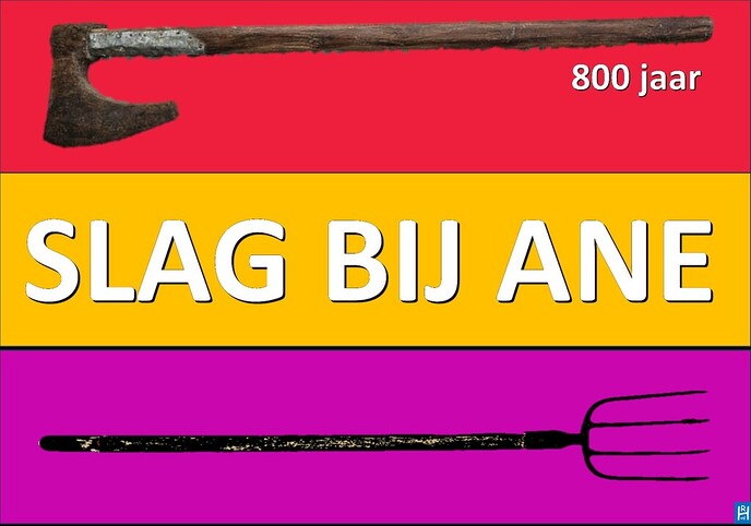 Start herdenkingsjaar Slag bij Ane 800 jaar