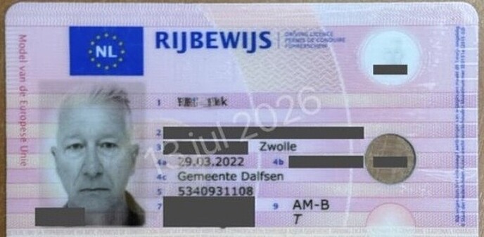 Rijbewijs gevonden