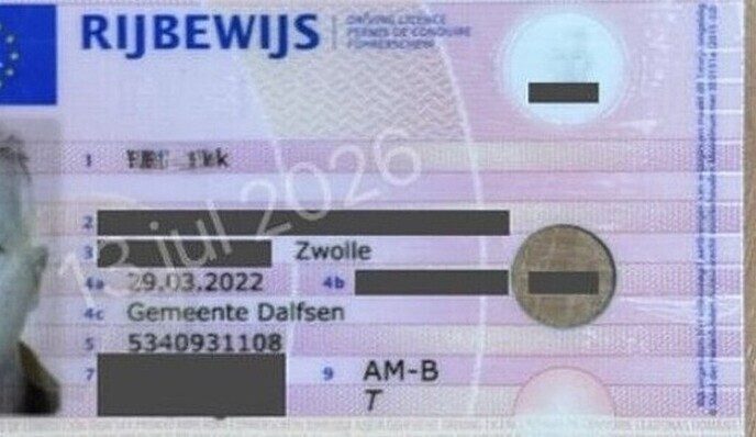 Rijbewijs gevonden (en weer terug bij de eigenaar) - Foto: Ingezonden foto