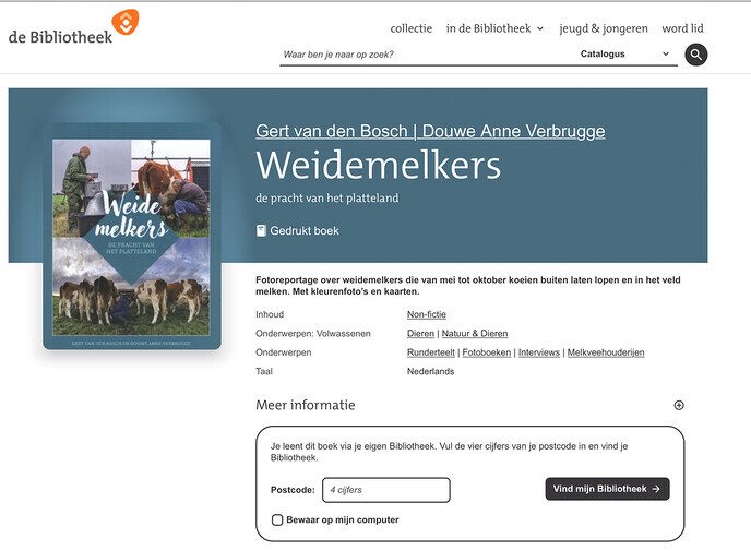 Nog meer over mobiele melkstal