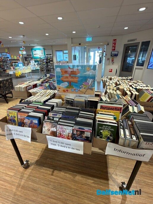 Ook in de gemeente Dalfsen is er een mini-boekenmarkt - Foto: Ingezonden foto