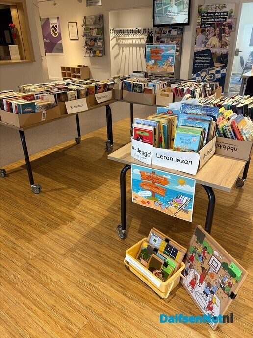 Ook in de gemeente Dalfsen is er een mini-boekenmarkt - Foto: Ingezonden foto
