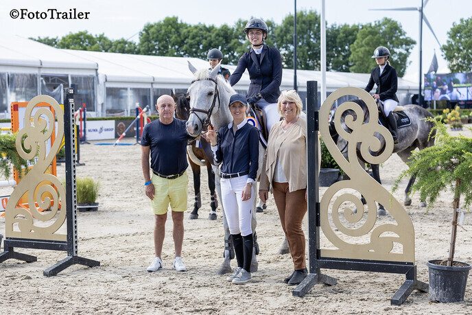 Marit Hoekstra laat 19-jarige QStar nog eens schitteren - Foto: Ingezonden foto