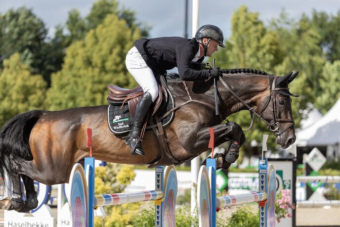Hessel Hoekstra draait al warm voor CSI Ommen Grote Prijs - Foto: Ingezonden foto